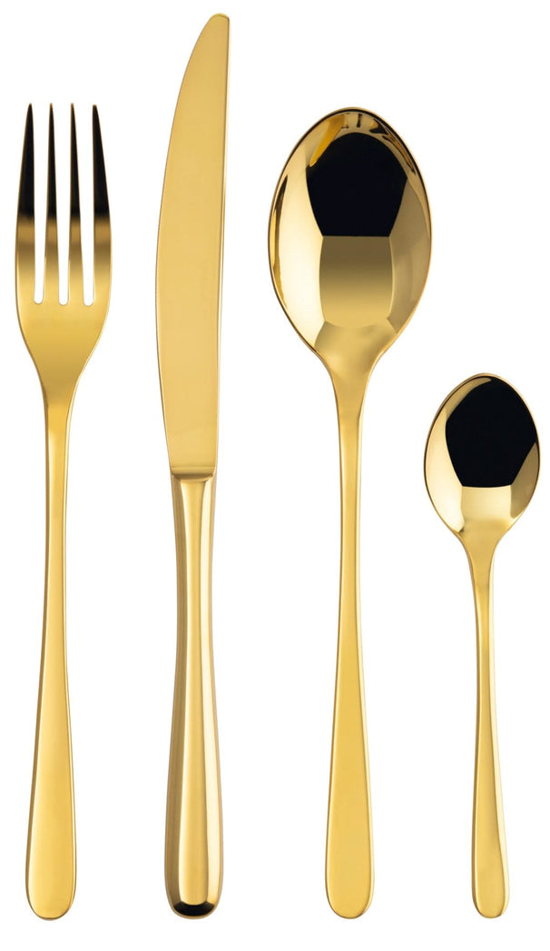 Sambonet Besteckset Taste - Gold - 24-teilig / 6 Personen
