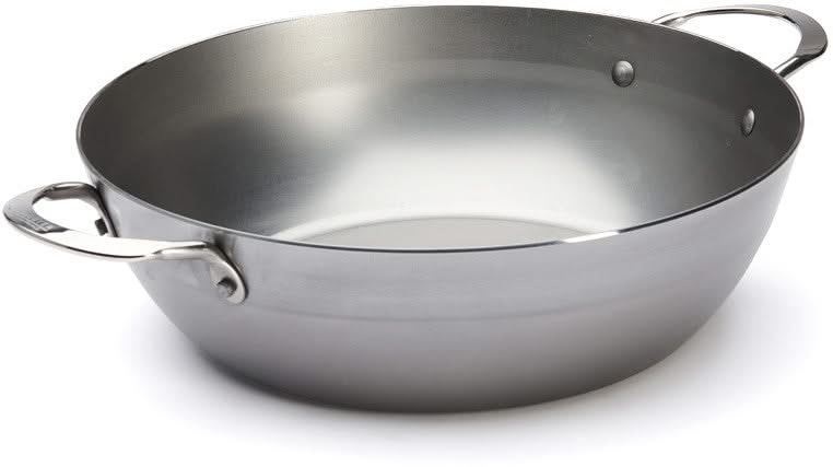 De Buyer Hapjespan / Sauteuse mit 2 Griffen - Mineral B Pro - ø 28 cm / 4 Liter - ohne Antihaftbeschichtung