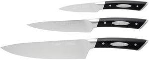 SCANPAN Messerset Classic 3-teilig - Kochmesser, Officemesser & Schälmesser