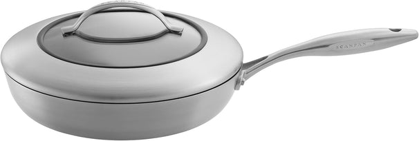 SCANPAN Schmorpfanne / Sauteuse mit Deckel CTX ø 28cm / 2.5 Liter - geeignet für alle Wärmequellen - Standard Antihaftbeschichtung
