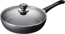 SCANPAN Schmorpfanne / Sauteuse mit Deckel Classic Induction ø 28cm / 3 Liter - geeignet für alle Wärmequellen - Standard Antihaftbeschichtung
