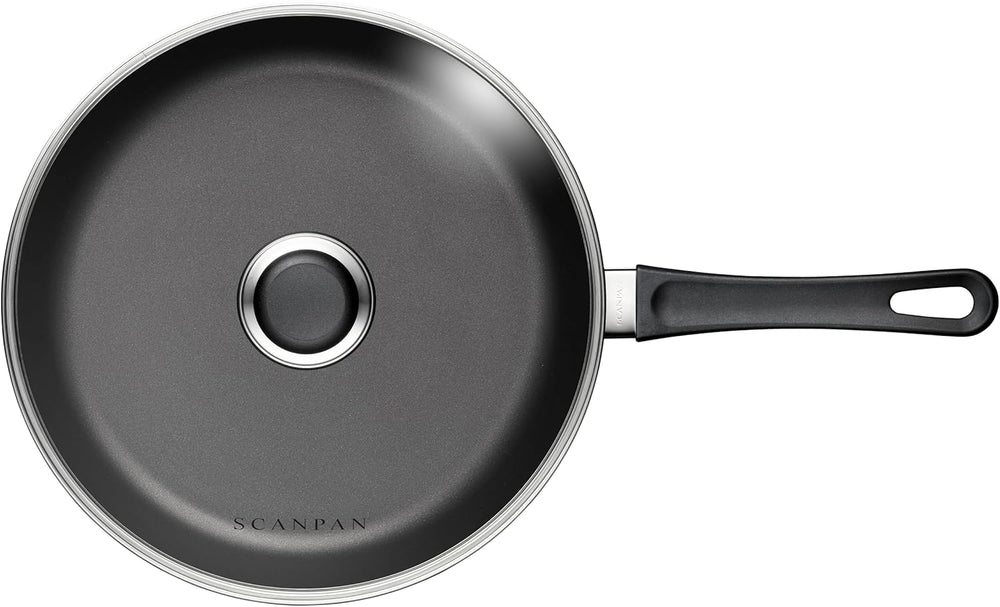 SCANPAN Schmorpfanne / Sauteuse mit Deckel Classic Induction ø 28cm / 3 Liter - geeignet für alle Wärmequellen - Standard Antihaftbeschichtung