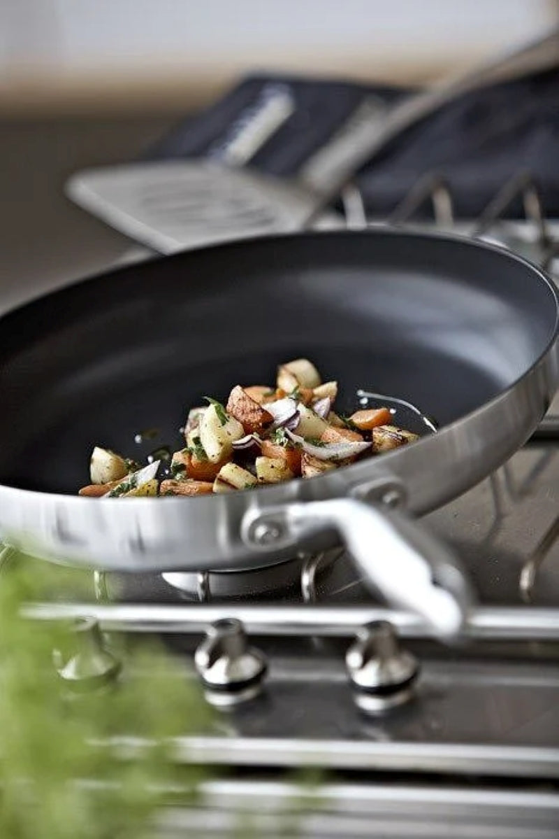SCANPAN Bratpfanne CTX ø 24 cm - geeignet für alle Wärmequellen - Standard Antihaftbeschichtung