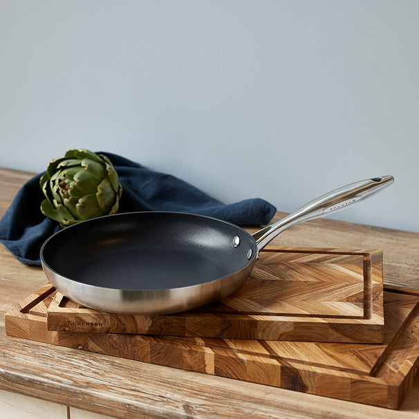 SCANPAN Bratpfanne CTX ø 26 cm - geeignet für alle Wärmequellen - Standard-Antihaftbeschichtung