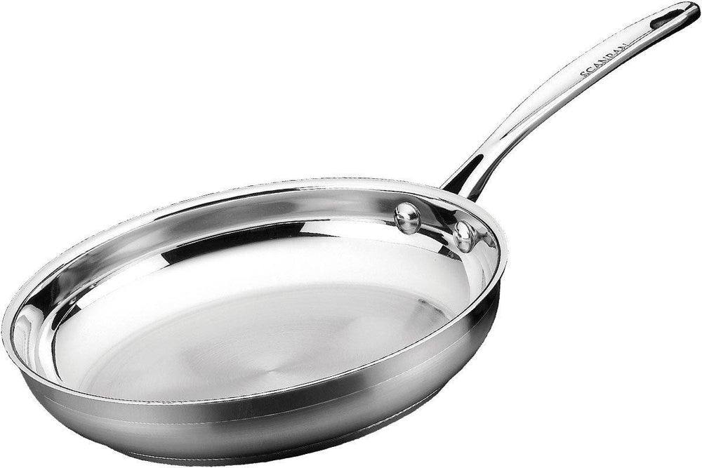 SCANPAN Koekenpannenset Impact RVS 2-delig - ø 20 & 28 cm - koekenpan ø 20 cm