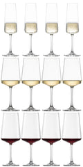 Schott Zwiesel Rote, Weiße und Champagnergläser MioVino - 12-teilig