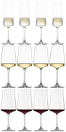 Schott Zwiesel Rote, Weiße und Champagnergläser MioVino - 12-teilig