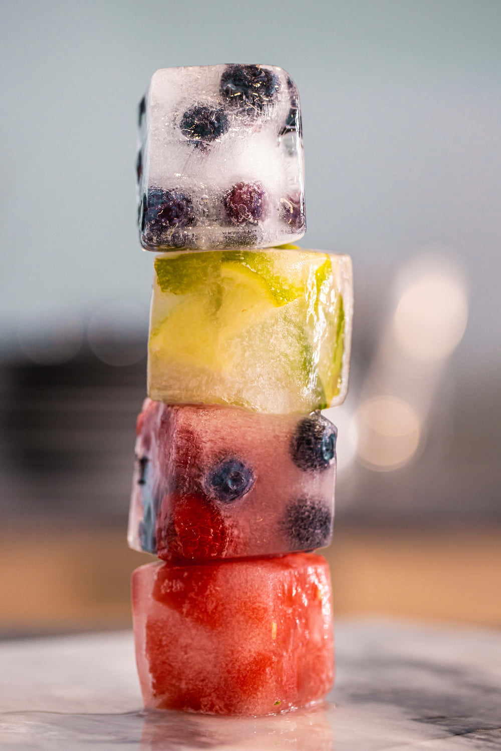Sangriaset - Karaffe 1,6 L mit 6 Gläser 700 ml, Barlöffel & Eiswürfelform