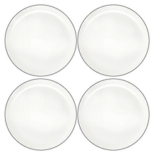 ASA Selection Ontbijtborden / Dessertborden A Table Ligne Noire ø 21 cm - 4 Stuks set image