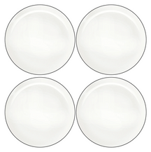 ASA Selection Dinerborden A Table Ligne Noire ø 26.5 cm - 4 stuks set image