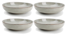 Salt & Pepper Diepe Borden / Pastaborden Artisan Groen ø 22 cm - 4 Stuks set image