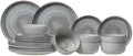 Cosy & Trendy Geschirrset Baltic Grey - 18-teilig / 6 Personen