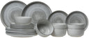 Cosy & Trendy Geschirrset Baltic Grey - 18-teilig / 6 Personen