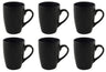 Studio Tavola Becher Black Tie 350 ml - 6 Stück