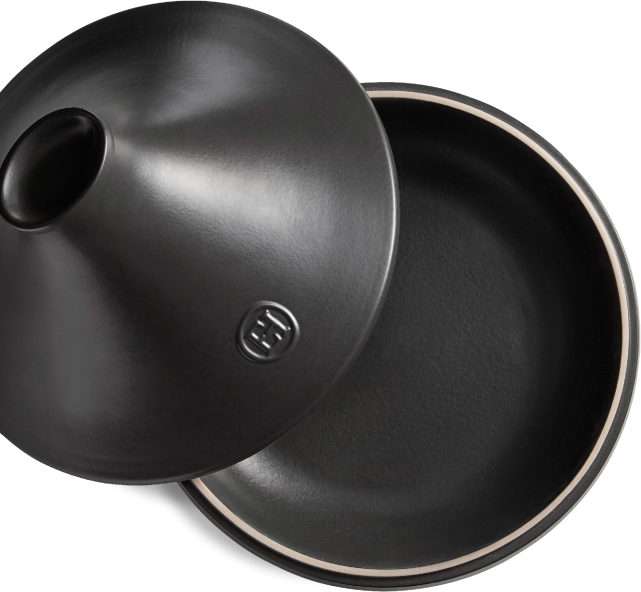 Emile Henry Tajine Delight – Schwarz – Induktion – ø 27.5 cm / 1,85 Liter