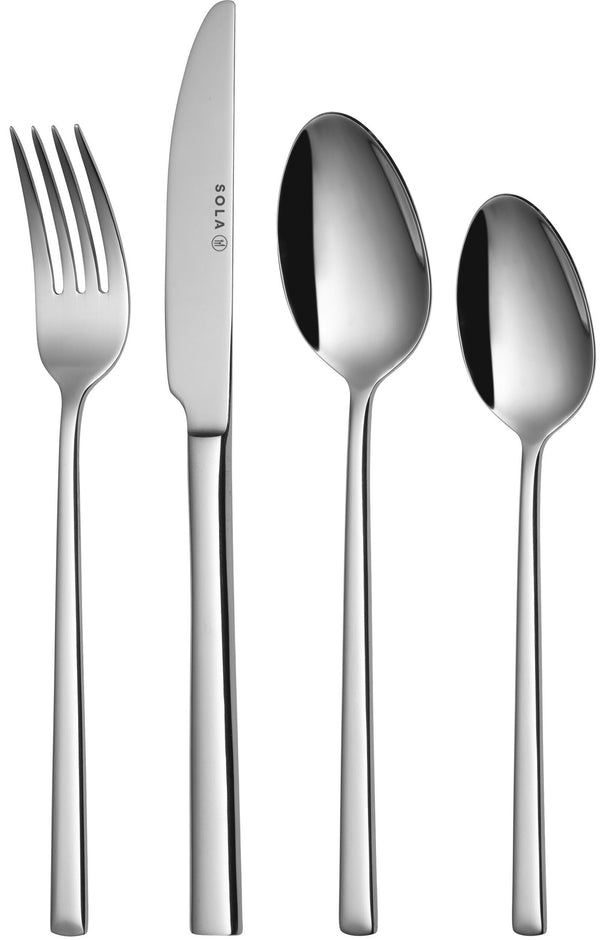 Sola Besteckset Luxor - 18/10 Edelstahl - 24-teilig / 6 Personen
