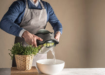 Sola Topfset Pearl 6-teilig – Edelstahl – downdraft-geeignet – Kochtöpfe Ø 16, 18, 20 cm & Stieltopf Ø 16 cm + BEKA Bratpfannen Ø 24, 28 cm – geeignet für alle Herdarten