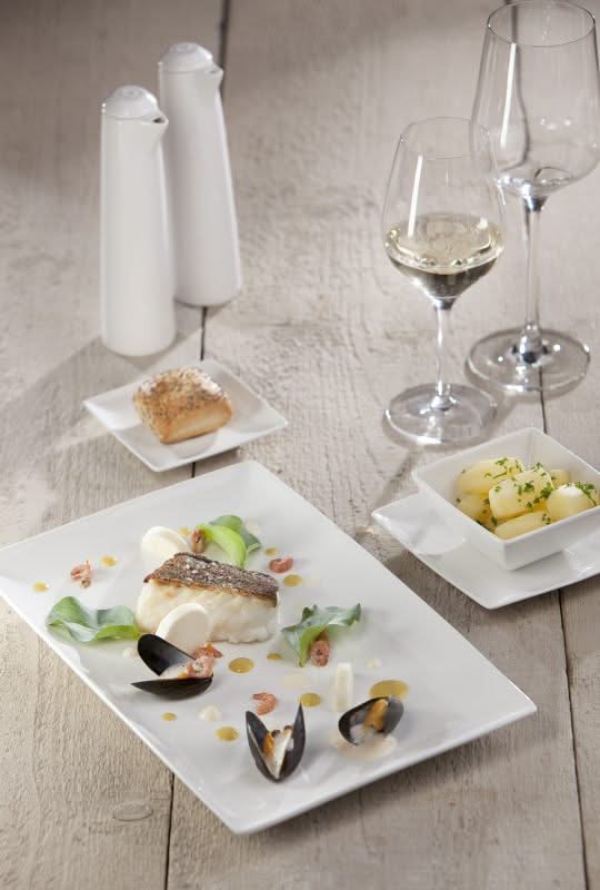 BonBistro Yong Squito Dipschalen 10 x 10 cm - Weiß - 6er-Pack