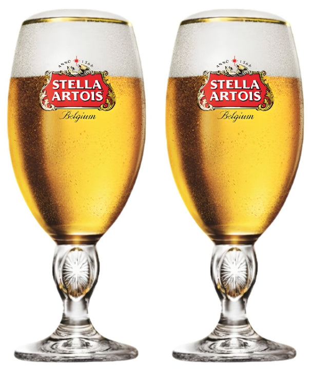 Stella Artois Biergläser - Chalice - 500 ml - 2 Stück
