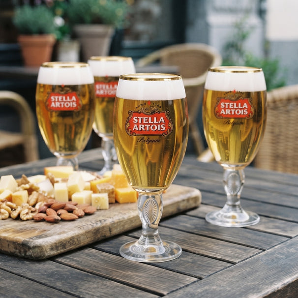 Stella Artois Biergläser - Chalice - 330 ml - 4 Stück