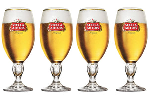 Stella Artois Biergläser - Chalice - 250 ml - 4 Stück
