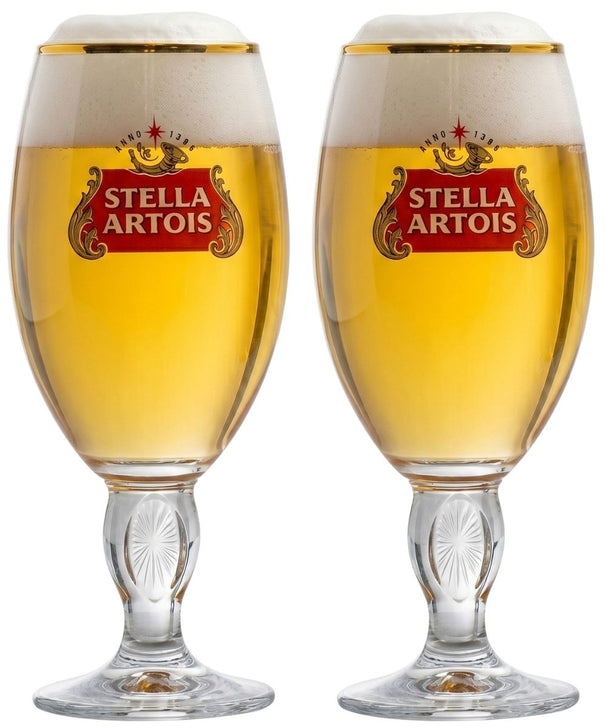 Stella Artois Biergläser - Chalice - 330 ml - 2 Stück
