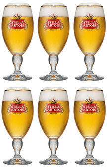 Stella Artois Biergläser - Chalice - 330 ml - 6 Stück
