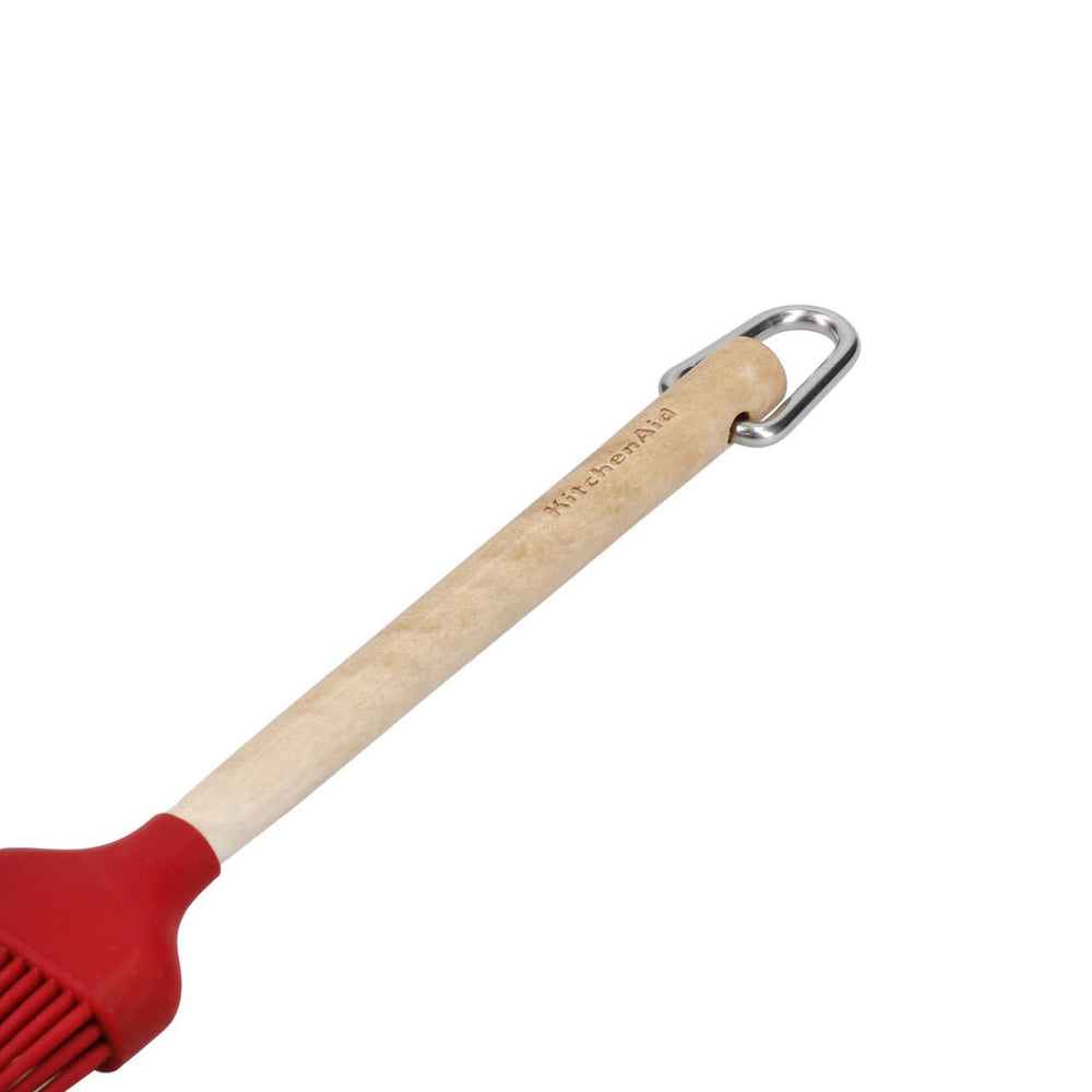 KitchenAid Backpinsel Core Kaiserrot Holz-Silikon 22 cm - Bestreichen Backen