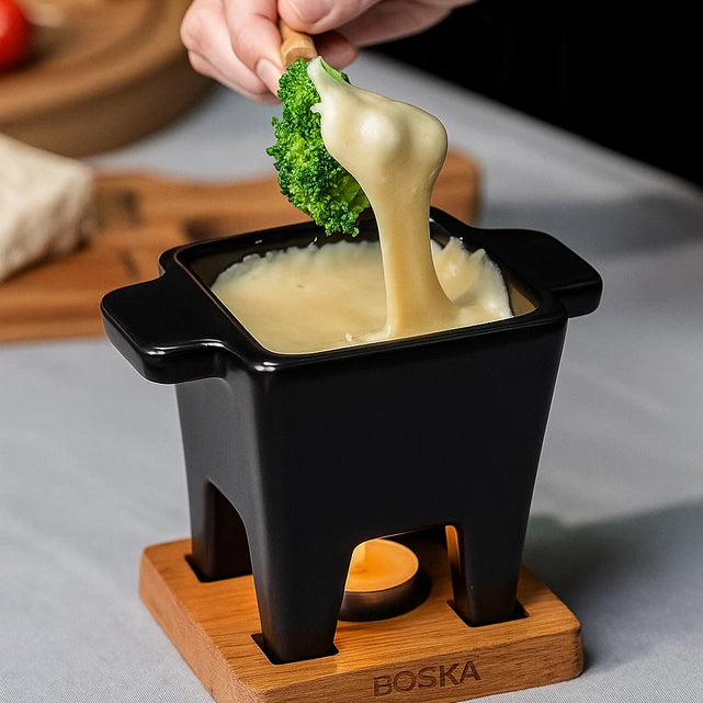 Welches Gemüse isst man zum Fondue?