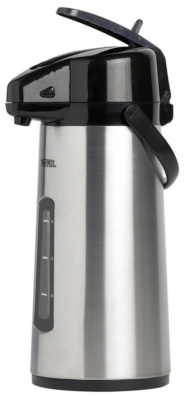 Thermos Thermoskanne Mit Pumpe & Fenster 2.2 Liter
