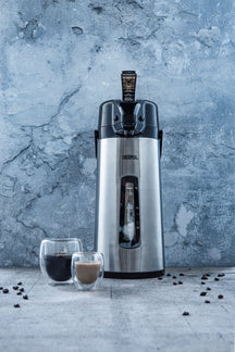 Thermos Thermoskanne Mit Pumpe & Fenster 2.2 Liter