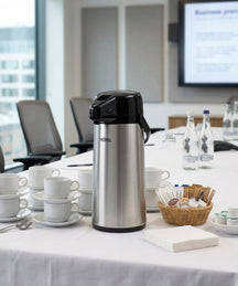 Thermos Thermoskanne Mit Pumpe Inox 2.2 Liter