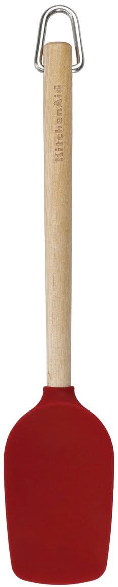 KitchenAid Rührlöffel Core Kaiserrot Birkenholz 31 cm - Kochlöffel für Antihaft