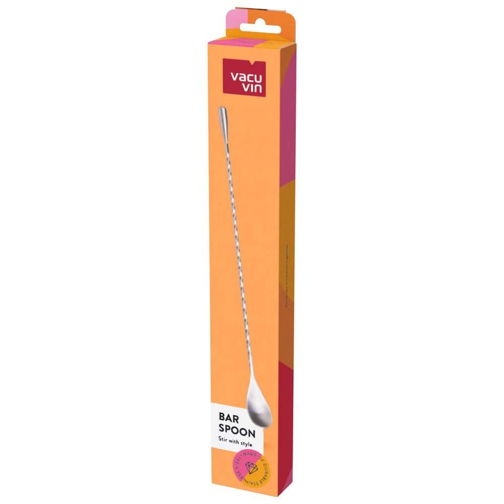 Vacu Vin Barlöffel Edelstahl - Cocktail-Rührlöffel - 33 cm