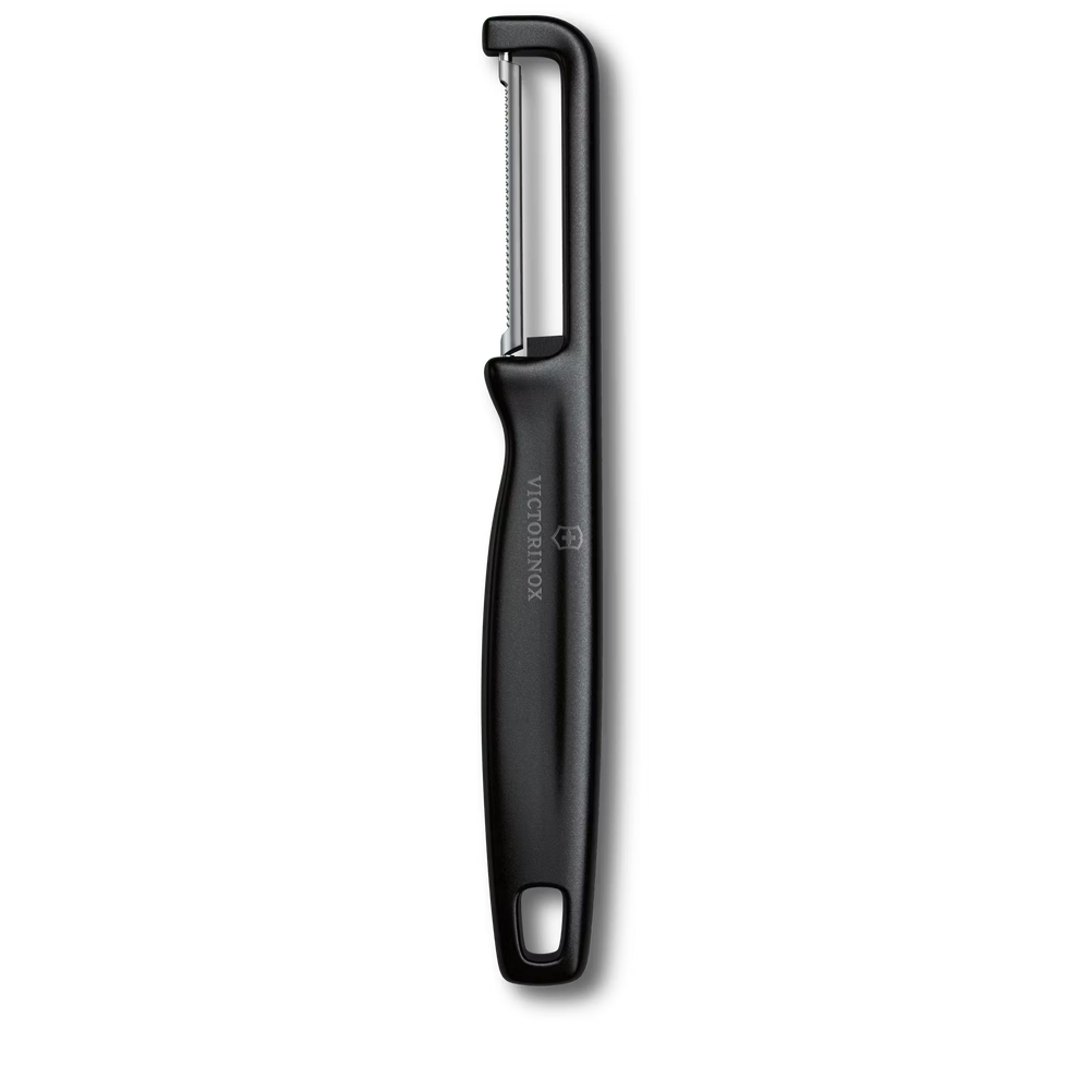Victorinox Gemüsemesser-Set Swiss Classic Schwarz 2-teilig - Schälmesser & Gerade Schäler