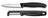 Victorinox Gemüsemesser-Set Swiss Classic Schwarz 2-teilig - Schälmesser & Gerade Schäler