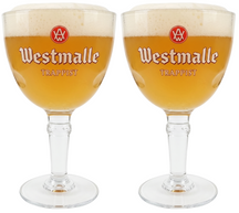 Westmalle Trappistenbiergläser - 330 ml - 2 Stück
