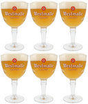 Westmalle Biergläser Trappist 330 ml - 6 Stück