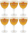 Westmalle Biergläser Trappist 330 ml - 6 Stück