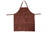 White Fire Grillschürze aus Leder - Braun - 77 x 66 cm