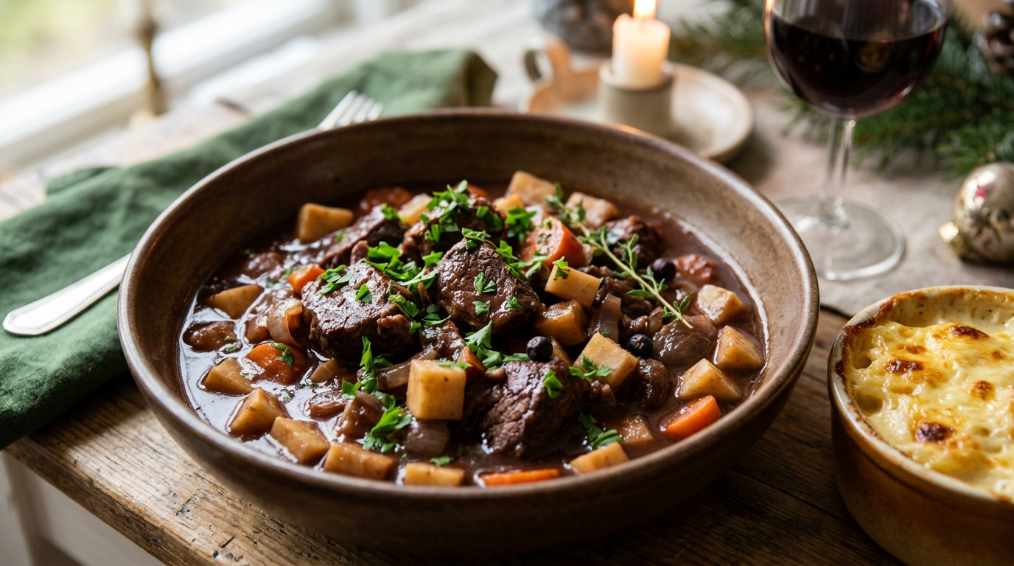 Ein reichhaltiger, warmer Klassiker für das festlichste Abendessen des Jahres.