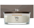 WoodWick Geschenkset Duftkerze Ellipse Fireside - Duftkerze im Glas - Holzdocht