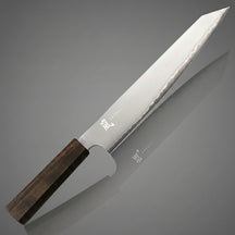 Yaxell Tranchiermesser Hana 23 cm – 3-lagiger Edelstahl – dunkelbrauner Griff aus Pakkaholz