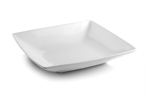 BonBistro Tiefe Teller Yong Squito 22 x 22 cm - Weiß - 3er-Set
