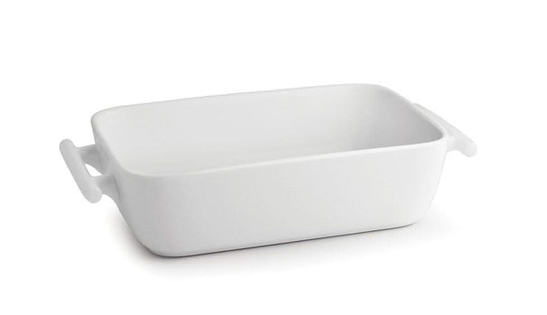 BonBistro Yong Squito Auflaufformen – 19 x 12 x 6 cm / 720 ml – Weiß – 2 Stück