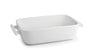 BonBistro Yong Squito Auflaufformen – 19 x 12 x 6 cm / 720 ml – Weiß – 2 Stück