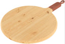ZiiPa Servierbrett / Pizzabrett Sora Buchenholz Terracotta - ø 31 cm